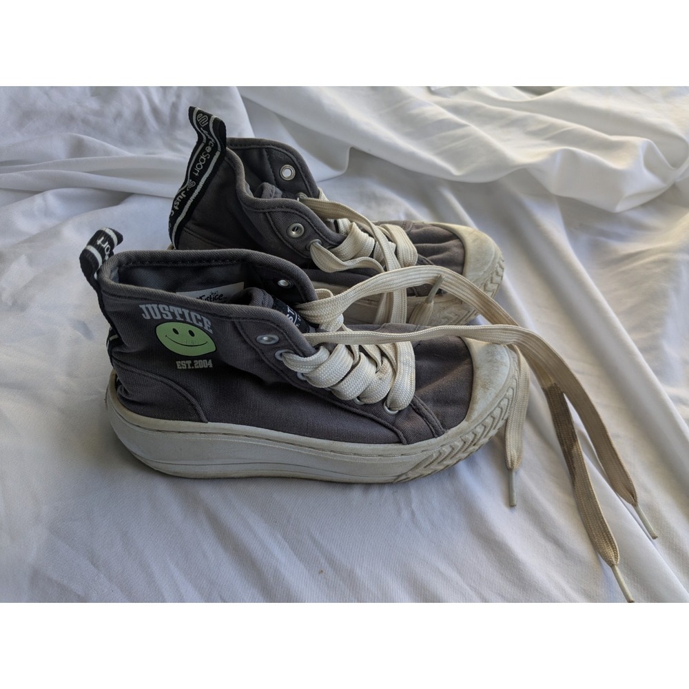 Justice Sport Girl's‎ High Top Shoes Size 13 Multicolor
